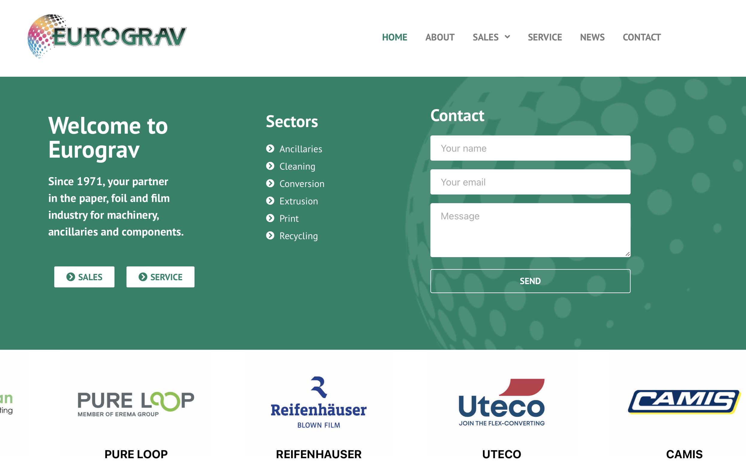 New website - Eurograv